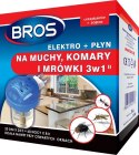 Elektrofumigator Płyn 3w1 na Muchy, Komary. Mrówki BROS Elektrofumigator Płyn 3w1 na Muchy, Komary. Mrówki BROS