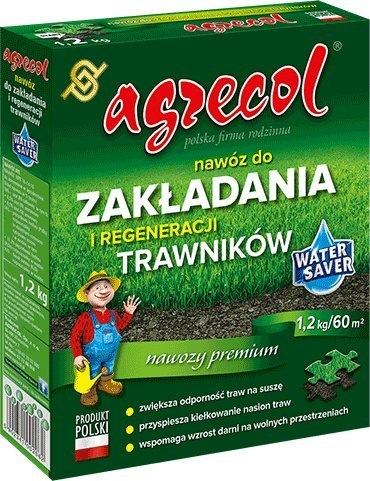 Nawóz Granulowany do Zakładania i Regeneracji Trawników 1,2kg Agrecol Nawóz Granulowany do Zakładania i Regeneracji Trawników 1,2kg Agrecol