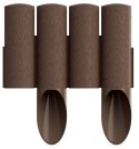 Obrzeże Palisada 25,5cm/2,3m Brąz STANDARD (34-041) Cellfast Obrzeże Palisada 25,5cm/2,3m Brąz STANDARD (34-041) Cellfast