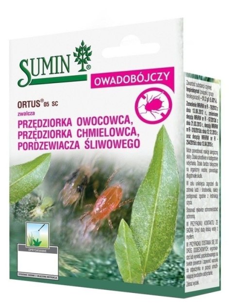 Ortus 05 SC 5ml Środek Owadobójczy na Przędziorka Przędziorek (R) Ortus 05 SC 5ml Środek Owadobójczy na Przędziorka Przędziorek (R)