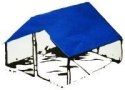 Plandeka Okryciowa 4x4 Niebieska 60g/m2 Plandeka Okryciowa 4x4 Niebieska 60g/m2
