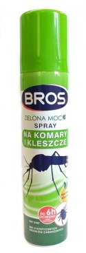 Spray Zielona Moc na Komary i Kleszcze 90ml BROS Spray Zielona Moc na Komary i Kleszcze 90ml BROS