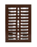 KRATKA METALOWA MALOWANA 14*21CM BRĄZOWA KRATKA METALOWA MALOWANA 14*21CM BRĄZOWA
