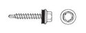 WKRĘT SAMOWIERTNY 4.8*50MM RAL 8017 WKRĘT SAMOWIERTNY 4.8*50MM RAL 8017