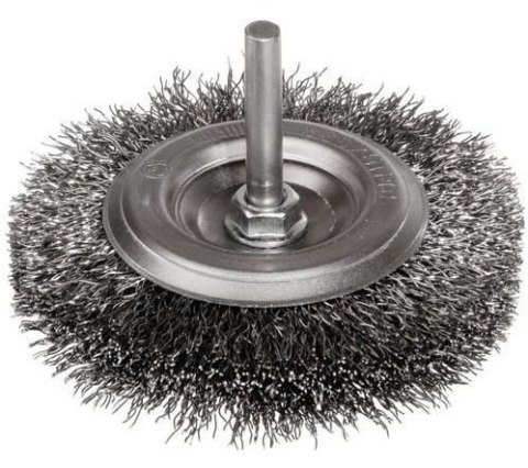 SZCZOTKA TARCZOWA DRUT KWASOODPORNY TRZPIEŃ 6MM FI60MM SZCZOTKA TARCZOWA DRUT KWASOODPORNY TRZPIEŃ 6MM FI60MM
