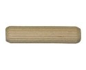 KOŁKI DREWNIANE RYFLOWANE 8*40MM/100SZT KOŁKI DREWNIANE RYFLOWANE 8*40MM/100SZT
