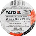 TAŚMA ELEKTROIZOLACYJNA CZARNA 25MM*20M TAŚMA ELEKTROIZOLACYJNA CZARNA 25MM*20M