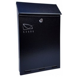SKRZYNKA NA LISTY C-4 CZARNY POŁYSK