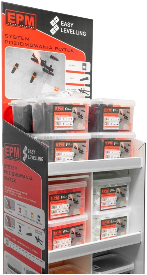 KLIPSY SYSTEM UKŁADANIA PŁYTEK EASY LEVELING 200SZT. 1MM