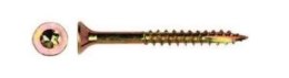 WKRĘT DO DREWNA OCYNK ŻÓŁTY NA TORX 6.0*70MM T30