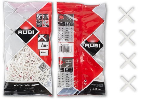 KRZYŻYKI DO GLAZURY 2MM 300SZT