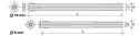 ŁĄCZNIK DO MOCOWANIA OŚCIEŻNIC 8.0*152MM ŁĄCZNIK DO MOCOWANIA OŚCIEŻNIC 8.0*152MM