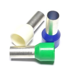 KOŃCÓWKA TULEJKOWA IZOLOWANA 6/12 ŻÓŁTA 00610 100SZT