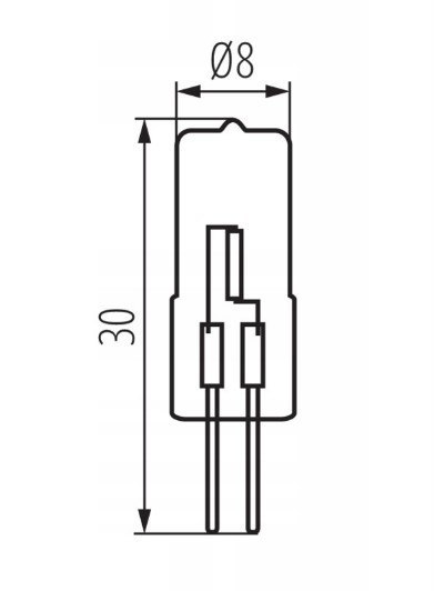 ŻARÓWKA HALOGENOWA 10W 12V G-4