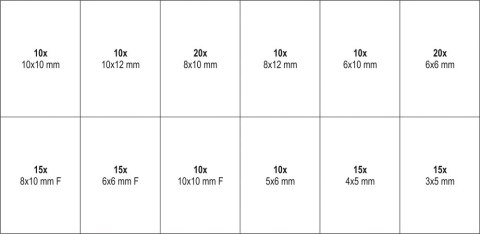 160 SZT ŚRUB IMBUSOWYCH BEZ ŁBA USTALAJĄCE MIX