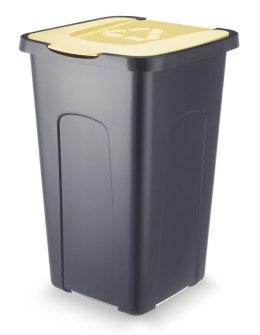 POJEMNIK NA ODPADY SORTA ŻÓŁTY 50L