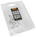 SZYBKOZŁĄCZKA 2*0,5-2,5MM2 TRANSPARENTNA/BIAŁY 10 SZTUK SZYBKOZŁĄCZKA 2*0,5-2,5MM2 TRANSPARENTNA/BIAŁY 10 SZTUK
