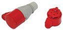 GNIAZDO IZOLACYJNE PRZENOŚNE 16A 400V CZERWONE 3P+N+Z IP44 GNIAZDO IZOLACYJNE PRZENOŚNE 16A 400V CZERWONE 3P+N+Z IP44