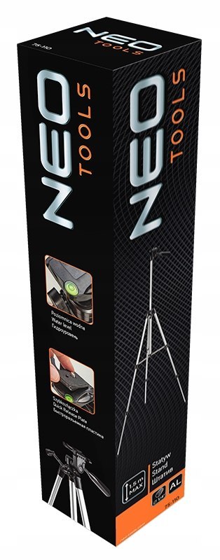 STATYW UCHYLNY ALUMINIOWY 1.5M 1/4''