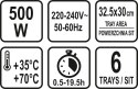 SUSZARKA SPOŻYWCZA, 6 SIT, 420-500W. SUSZARKA SPOŻYWCZA, 6 SIT, 420-500W.