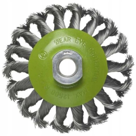 SZCZOTKA TARCZOWA SPLATANA M14 115MM SZCZOTKA TARCZOWA SPLATANA M14 115MM