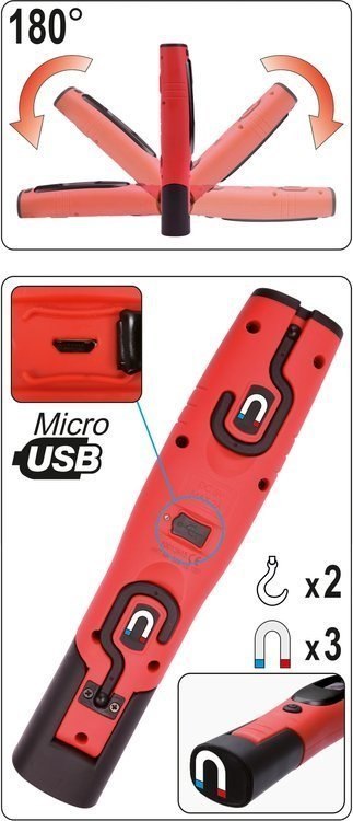 LAMPA WARSZTATOWA SMD 3.5W 330LM