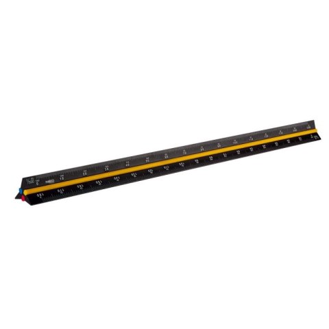 LINIJKA TRÓJKĄTNA 30CM. LINIJKA TRÓJKĄTNA 30CM.