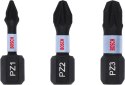 ZESTAW BITÓW IMPACT 25MM PZ1,PZ2,PZ3, ZESTAW BITÓW IMPACT 25MM PZ1,PZ2,PZ3,