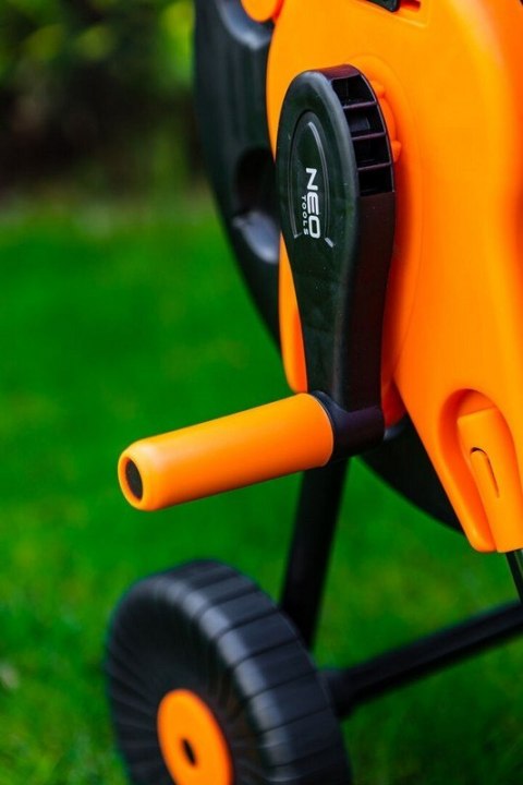 WÓZEK NA WĄŻ OGRODOWY,TWORZYWO, DO 60 M WĘŻA 1/2''