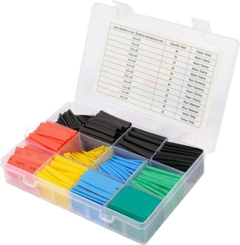 ZESTAW RUREK TERMOKURCZLIWYCH 530SZT