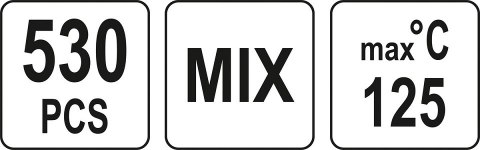 ZESTAW RUREK TERMOKURCZLIWYCH 530SZT