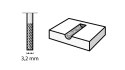 FREZ Z WEGLIKIEM WOLFRAM 3.2MM FREZ Z WEGLIKIEM WOLFRAM 3.2MM