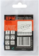 KOŃCÓWKA WIDEŁKOWA IZOLOWANA 1.5-2.5MM 2/4MM 10 SZTUK KOŃCÓWKA WIDEŁKOWA IZOLOWANA 1.5-2.5MM 2/4MM 10 SZTUK