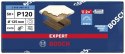 KRĄŻEK ŚCIERNY EXPERT EXC470 125MM P120 8OTW. KRĄŻEK ŚCIERNY EXPERT EXC470 125MM P120 8OTW.