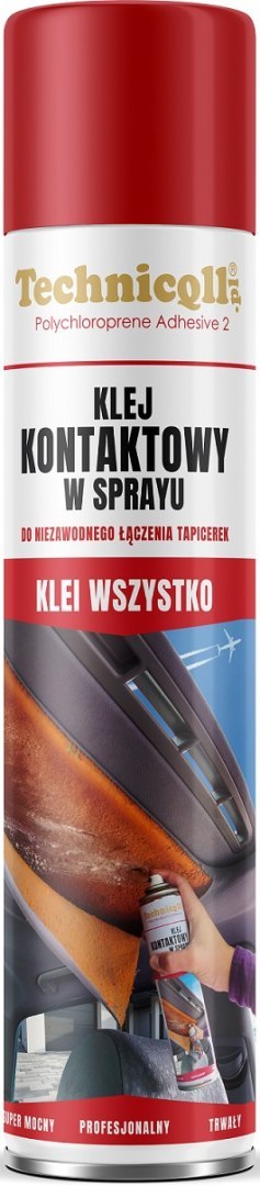 KLEJ KONTAKTOWY W SPRAYU 300ML KLEJ KONTAKTOWY W SPRAYU 300ML