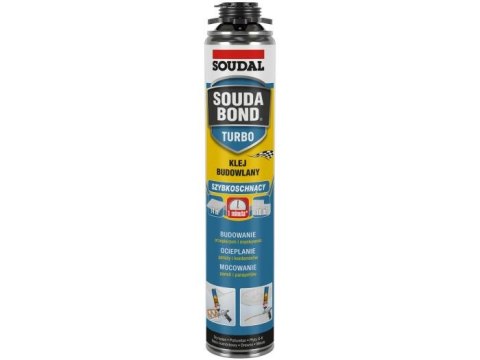 PIANOKLEJ UNIWERSALNY PISTOLETOWY SOUDABOND TURBO 750ML PIANOKLEJ UNIWERSALNY PISTOLETOWY SOUDABOND TURBO 750ML