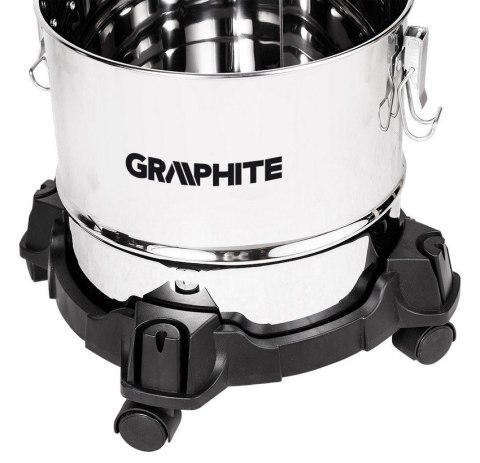 ODKURZACZ PRZEMYSŁOWY 800W 12L ZBIORNIK NIERDZEWNY