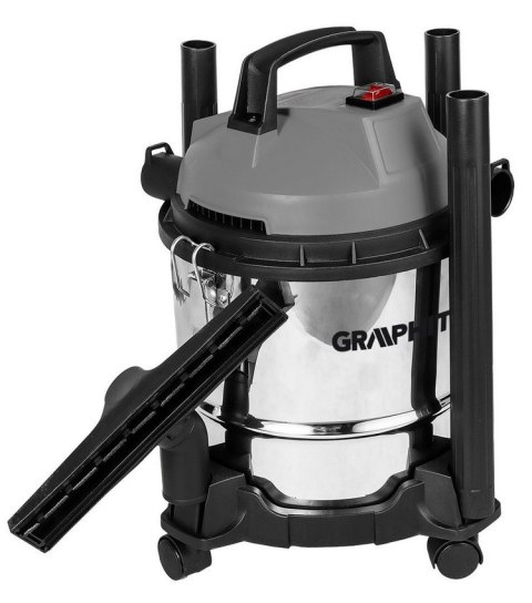 ODKURZACZ PRZEMYSŁOWY 800W 12L ZBIORNIK NIERDZEWNY