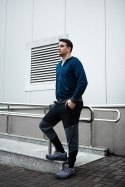 SPODNIE DRESOWE COMFORT CZARNO-SZARE ROZMIAR XXL SPODNIE DRESOWE COMFORT CZARNO-SZARE ROZMIAR XXL
