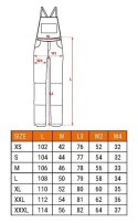 SPODNIE ROBOCZE OGRODNICZKI PREMIUN PRO, ROZMIAR XL SPODNIE ROBOCZE OGRODNICZKI PREMIUN PRO, ROZMIAR XL