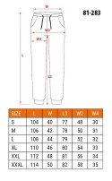SPODNIE DRESOWE COMFORT, SZARO-CZARNE ROZMIAR XL SPODNIE DRESOWE COMFORT, SZARO-CZARNE ROZMIAR XL