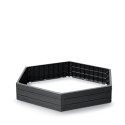 RABATA OGRODOWA BASE WOODY IBWH 1480X1290X250MM - ANTRACYT RABATA OGRODOWA BASE WOODY IBWH 1480X1290X250MM - ANTRACYT