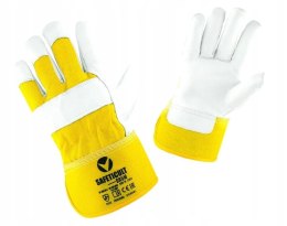 RĘKAWICE ZE SKÓRY KOZIEJ LICOWEJ I BAWEŁNY SAFETICULT DRUM