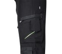 SPODNIE ROBOCZE MIX&MATCH CZARNO-ZIELONE ROZMIAR XL SPODNIE ROBOCZE MIX&MATCH CZARNO-ZIELONE ROZMIAR XL