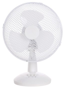 WENTYLATOR BIURKOWY 30CM BIAŁY