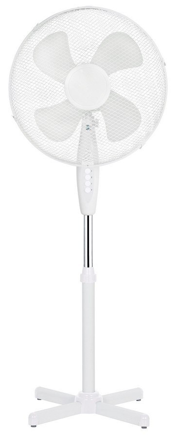 WENTYLATOR PODŁOGOWY 40CM BIAŁY.