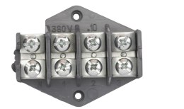 LISTWA ZACISKOWA, PIERŚCIEŃ ROZGAŁĘŹNY 4X10MM2 CZARNY