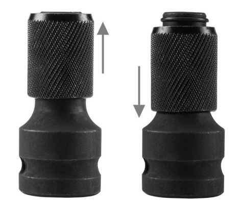 ADAPTER Z 1/2' KWADRAT NA 1/4'HEX GRAPHITE