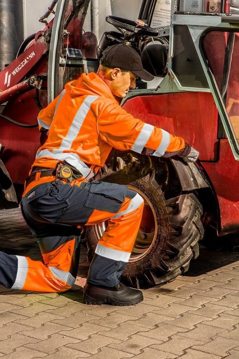 BLUZA ROBOCZA OSTRZEGAWCZA POMARAŃCZOWA ROZMIAR L NEO BLUZA ROBOCZA OSTRZEGAWCZA POMARAŃCZOWA ROZMIAR L NEO
