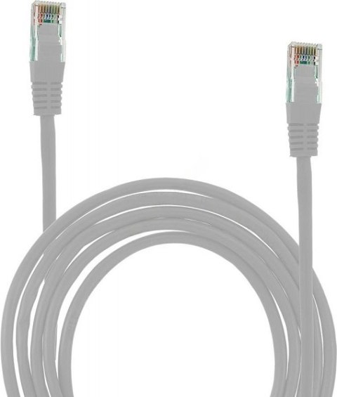 KABEL UTP 5E 1.5M SZARY PATCHCORD